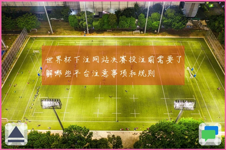 世界杯下注网站决赛投注前需要了解哪些平台注意事项和规则